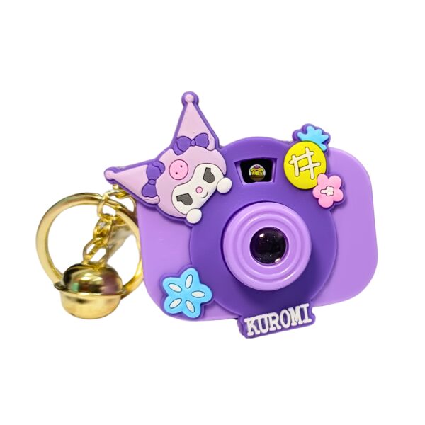 Sanrio Camera Projector Keychain – Cute Mini Toy Light-Up Keyring - Image 3